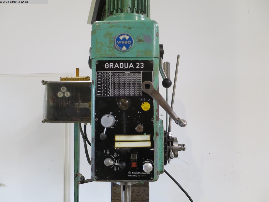 used Bench Drilling Machine WEBO Gradua 23
