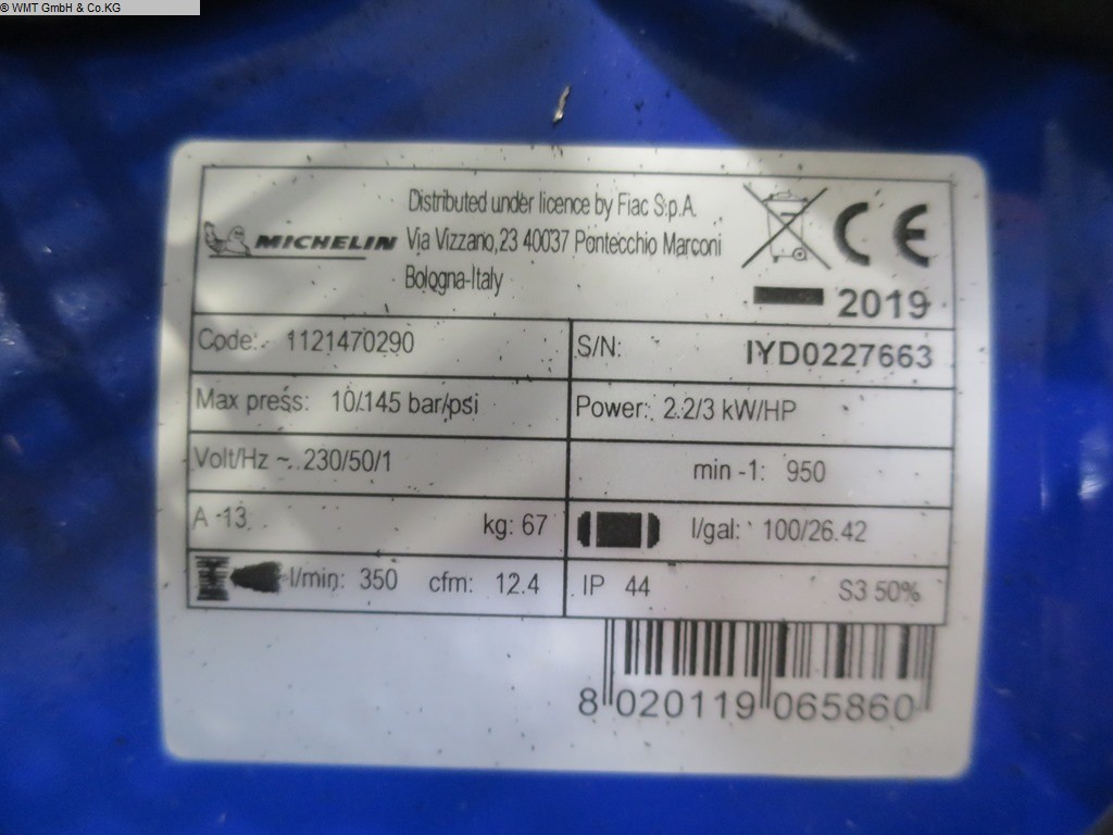 used Compressors MICHELIN VCX 100/3