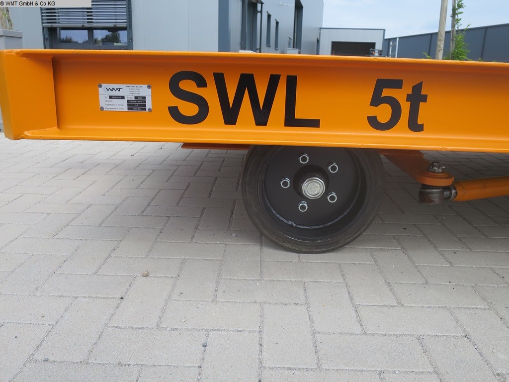 used Heavy-duty trailers WMT D05/5,0 x 2,0