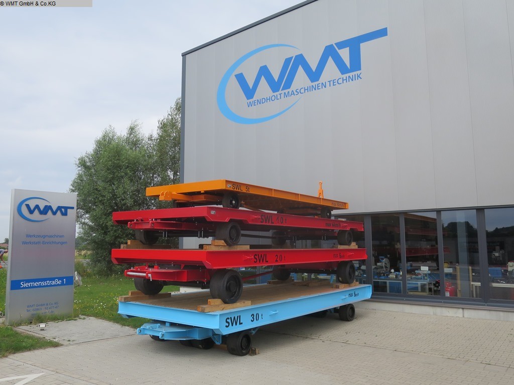remolques de servicio pesado WMT D15 / 6,0 x 2,45 usados