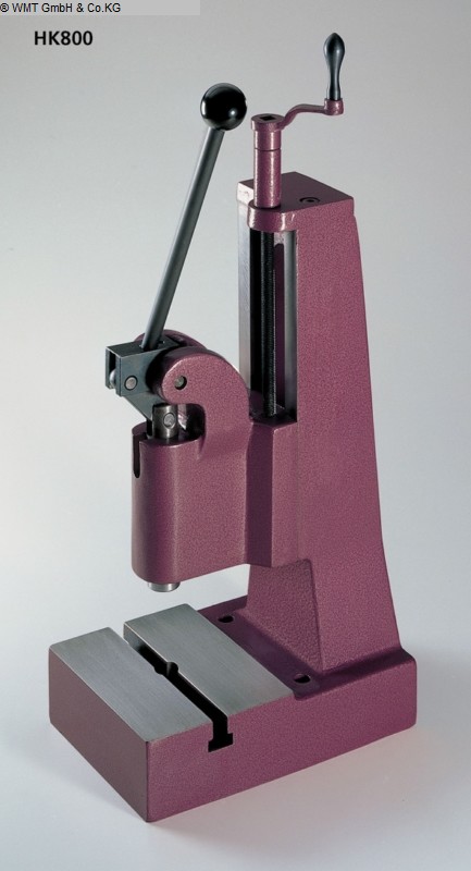 used Toggle Press - Single Column BERG & SCHMID HK 800