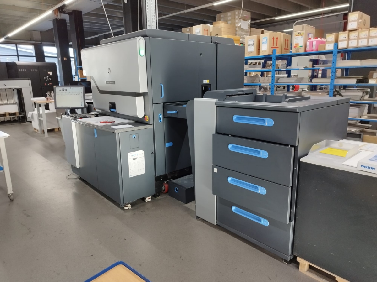 gebrauchte Druckereimaschinen Digitaldruckmaschine HP Indigo 7600