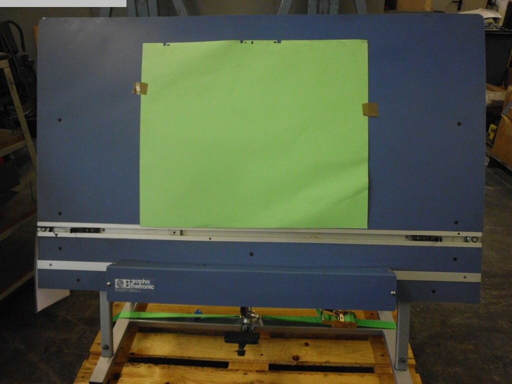 gebrauchte Druckereimaschinen Plattenstanze und Plattenabkanter Graphometronic 
