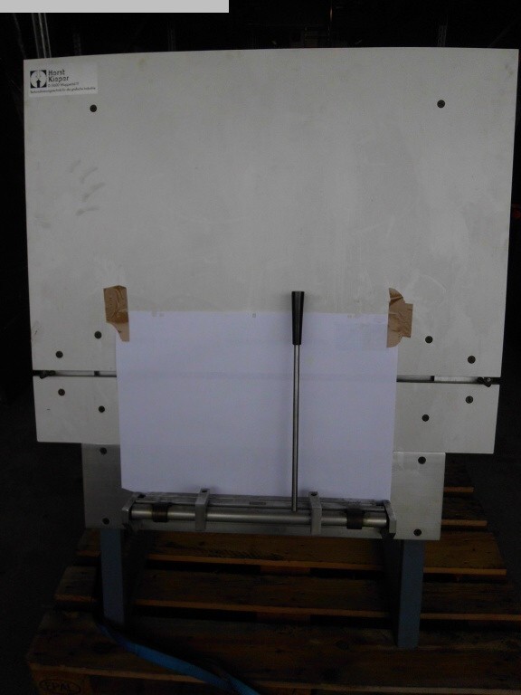 gebrauchte Druckereimaschinen Plattenstanze und Plattenabkanter Kieper P 425 B
