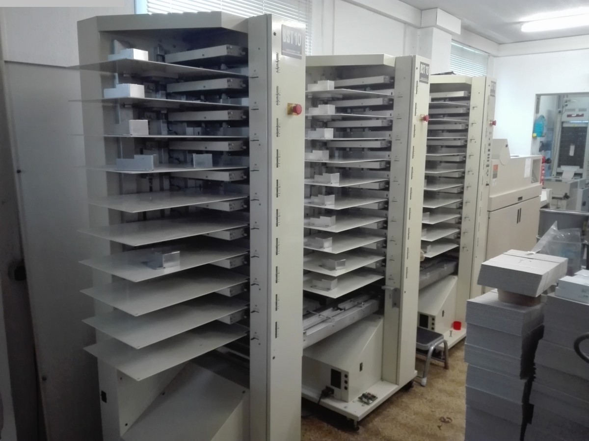 gebrauchte Druckereimaschinen Zusammtragsysteme BOURG BST 10 + BDF