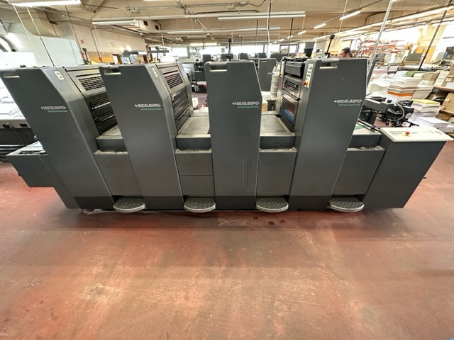 used Machines available immediately 4 colour / units HEIDELBERG SM 52-4P3