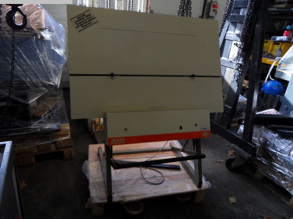 used Machines available immediately Plate punchers anb plate benders BACHER 2005