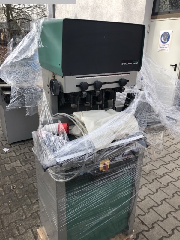 gebrauchte Maschinen sofort verfügbar Papierbohrmaschine NAGEL Citoborma 480 AB
