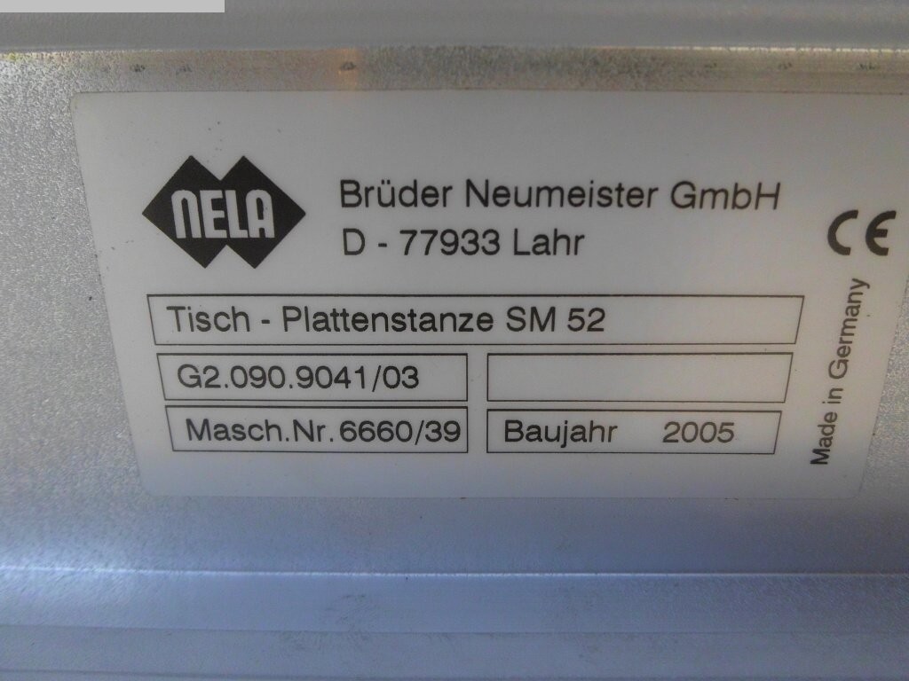 used Plate punchers anb plate benders HEIDELBERG G2.090.9041/03