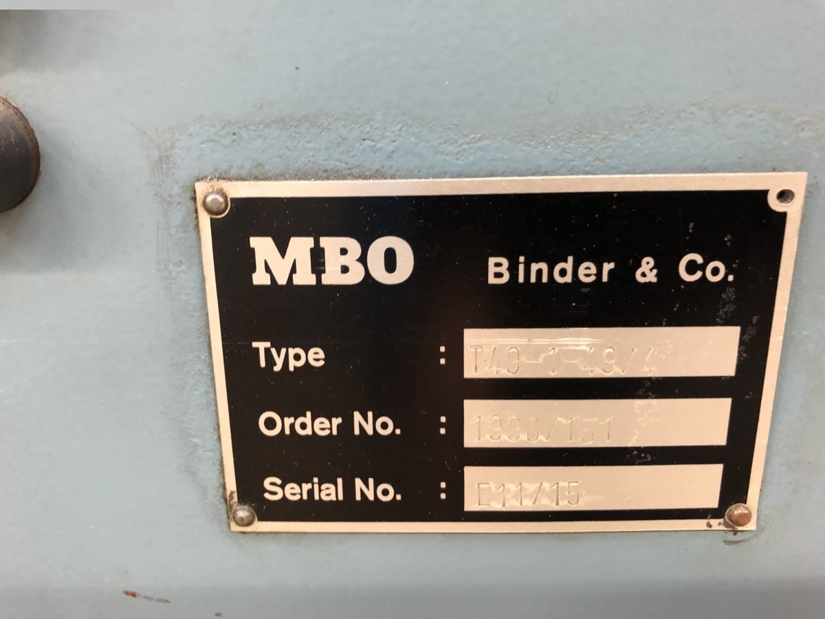 używane falcerki MBO T 49-4