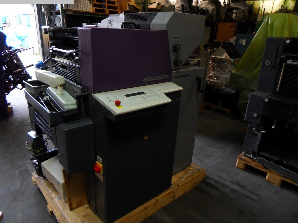 used printing equipment 2 colour / units HEIDELBERG QM 46-2