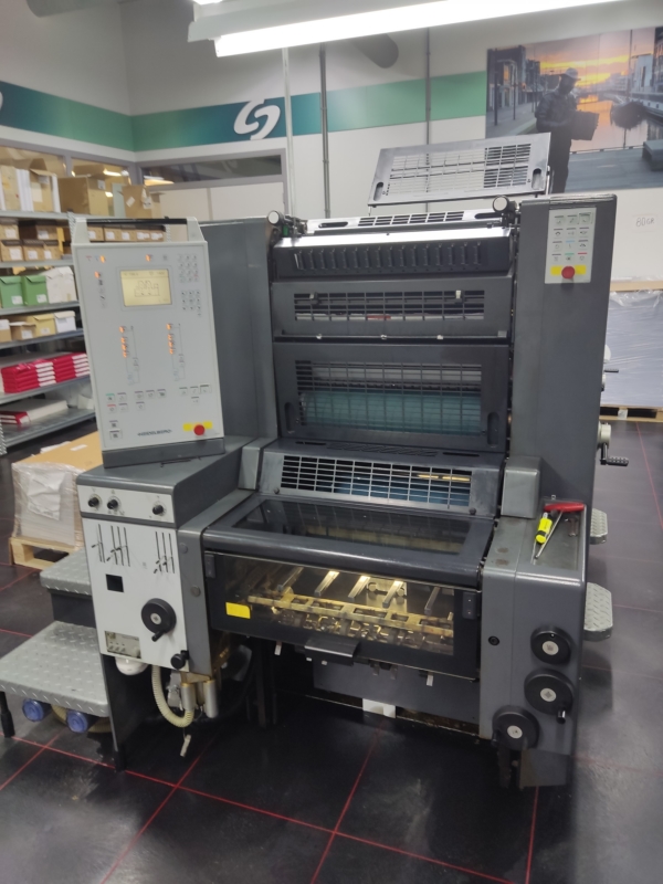 used printing equipment 2 colour / units HEIDELBERG PM 52-2