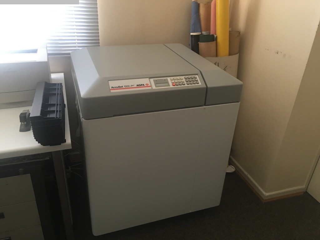 used printing equipment Imagesetters AGFA AccuSet 1000Plus
