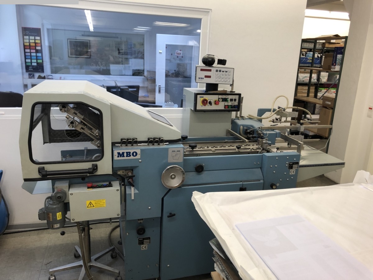 used printing equipment folding machines MBO T 400-1-400/4