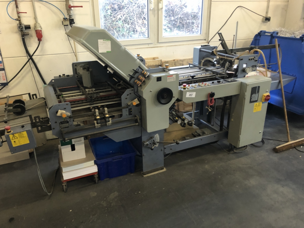 used printing equipment folding machines STAHL Ludwigsburg TX 52/4 KX 52