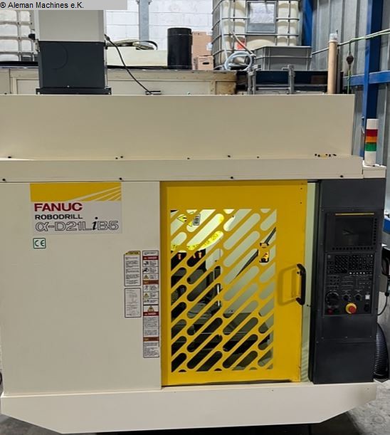 used Machines available immediately Machining Center - Universal FANUC ROBODRILL ALPHA D21LiB5