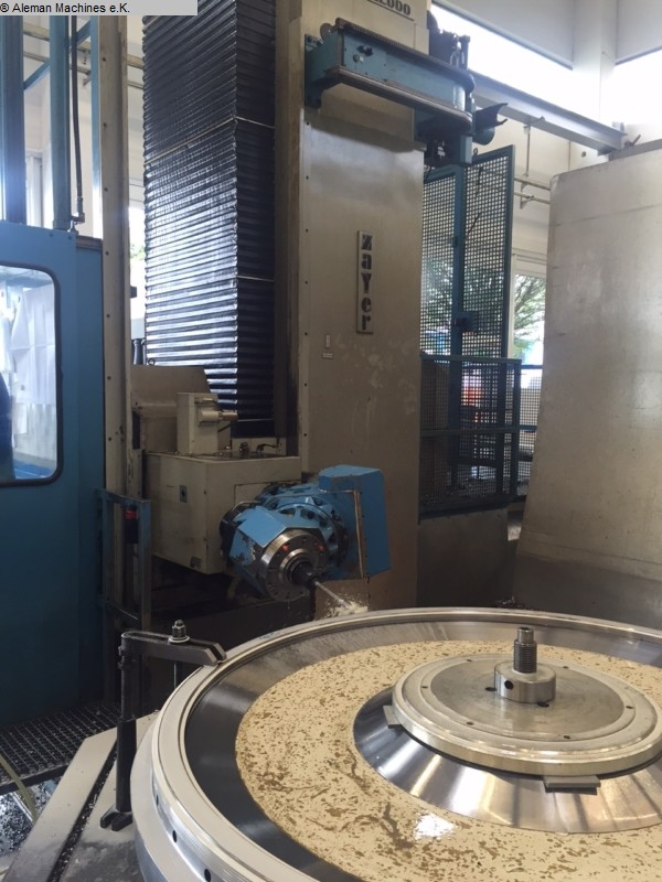 used Machines available immediately Travelling column milling machine ZAYER 30 KCU 22.000