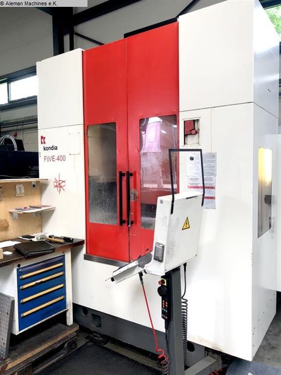 used Machines available immediately milling machining centers - universal KONDIA Five 400