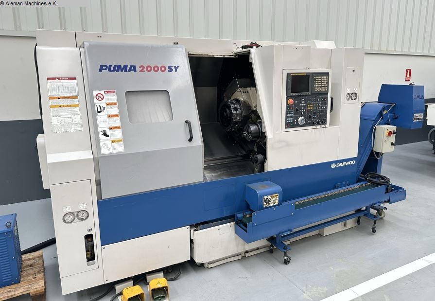 gebrauchte Maschinen sofort verfügbar CNC Drehmaschine DOOSAN-PUMA PUMA 2000 SY
