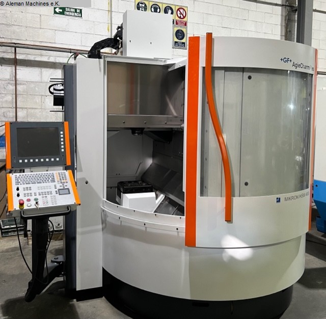 gebrauchte Metallbearbeitungsmaschinen Bearbeitungszentrum - Universal MIKRON-AGIE CHARMILLES HSM 400