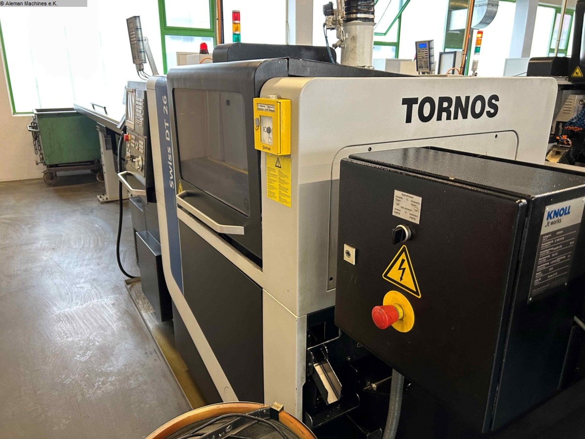 gebrauchte Metallbearbeitungsmaschinen Langdrehautomat TORNOS DT26
