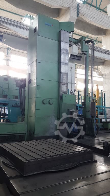 used Machines available immediately Ram-Type Floor Boring and Milling M/C SCHIESS FB 160 Siemens 8 MC