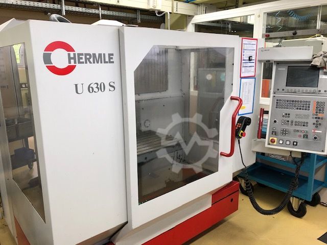 used Metal Processing Universal Milling and Boring Machine HERMLE U 630 S  Heidenhain TNC 410 M