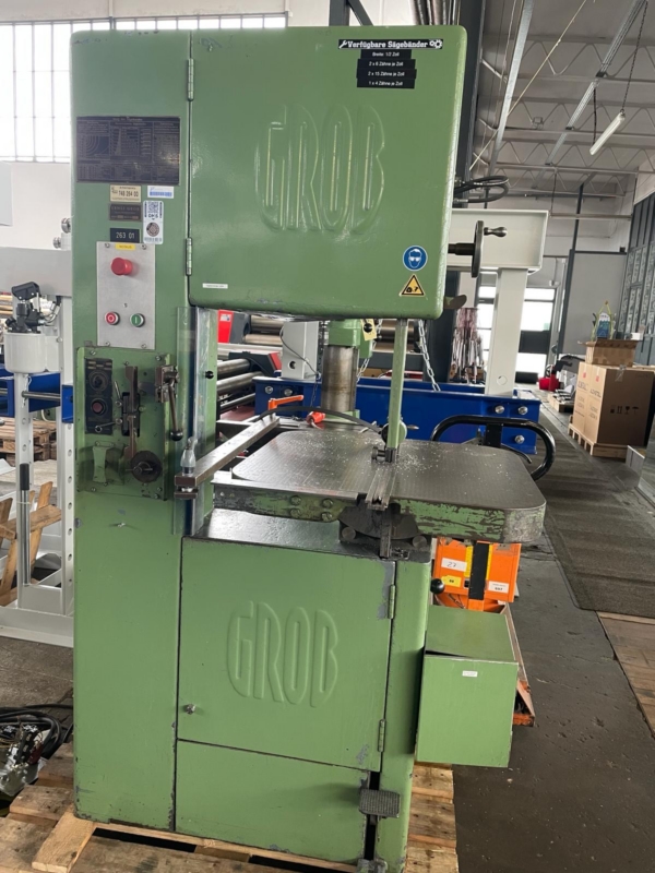 used  Band Saw - Vertical GROB NS 18