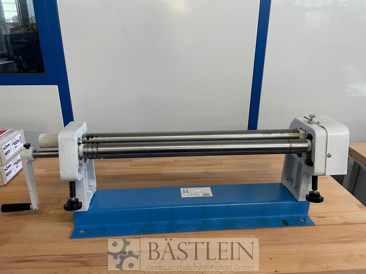 gebrauchte Blechbearbeitung / Scheren / Biegen / Richten Blechbiegemaschine - 3 Walzen HBM HBM 1x610 mm gebrauchte Blechbearbeitung / Scheren / Biegen / Richten Blechbiegemaschine - 3 Walzen HBM HBM 1x610 mm
