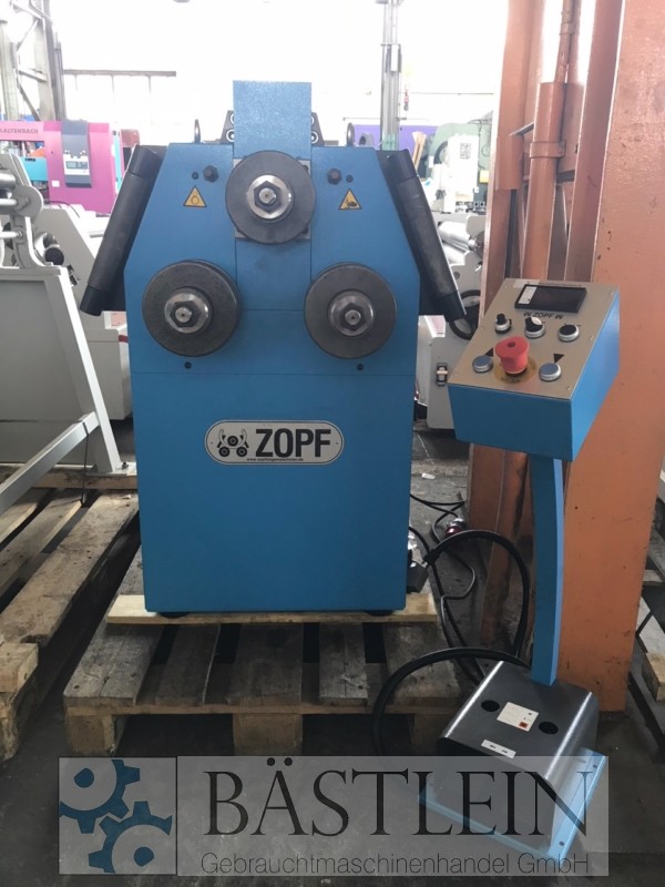 gebrauchte Blechbearbeitung / Scheren / Biegen / Richten Rohrbiegemaschine ZOPF ZB 80/2 H