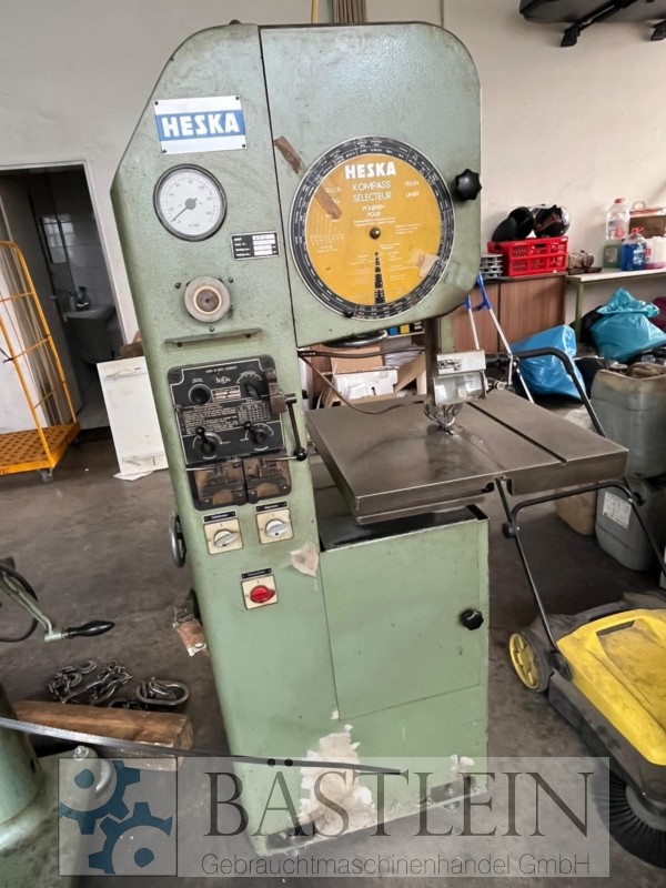 used Machines available immediately Band Saw - Vertical HESKA ES 3