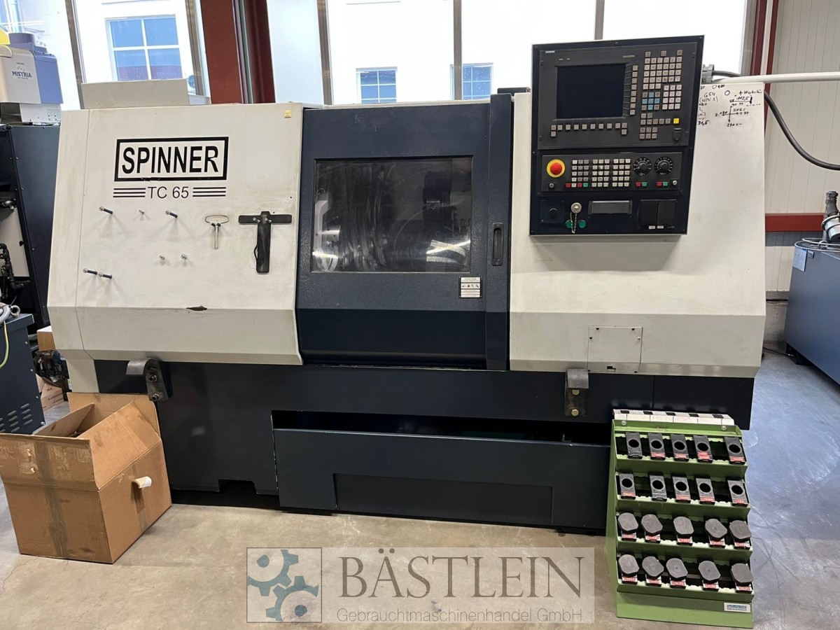 used Machines available immediately CNC Lathe SPINNER TC 65
