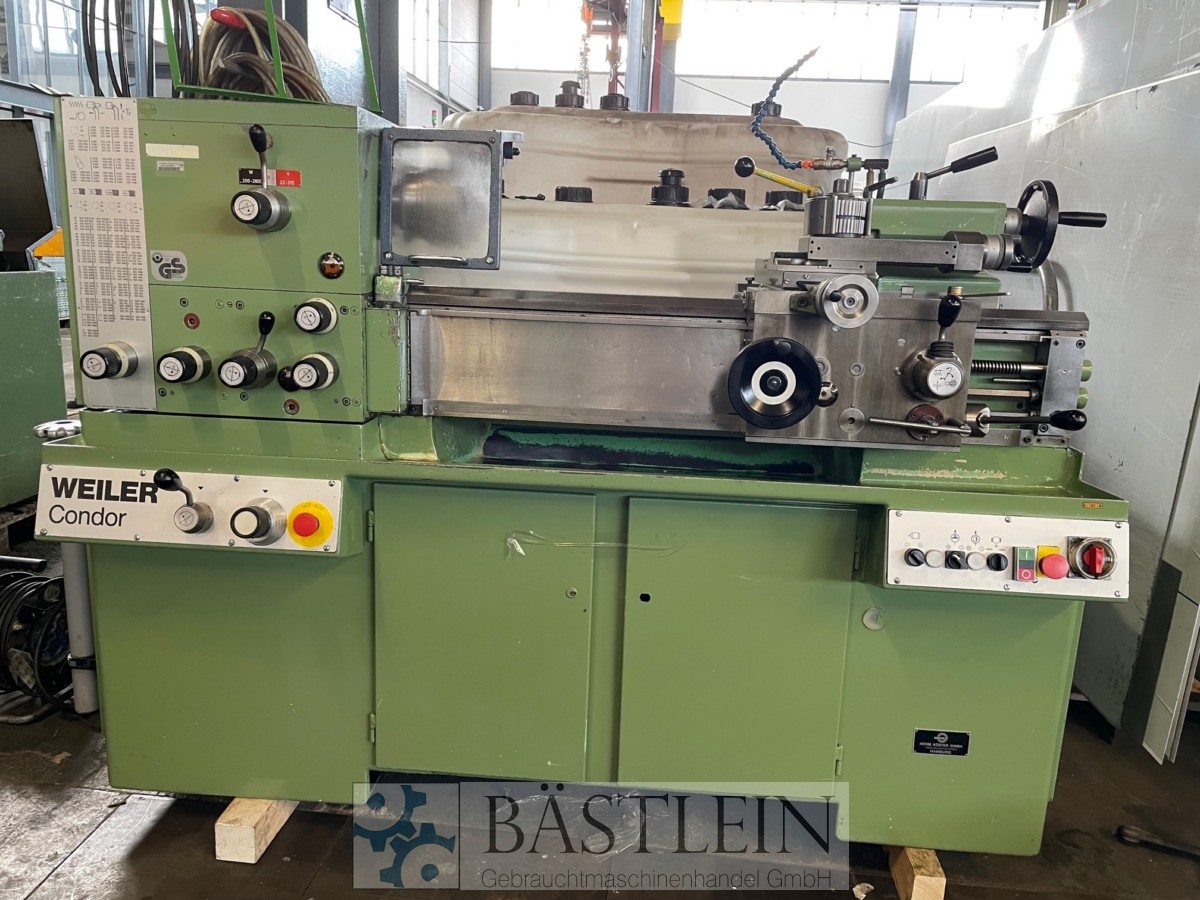 used Machines available immediately Center Lathe WEILER CONDOR B