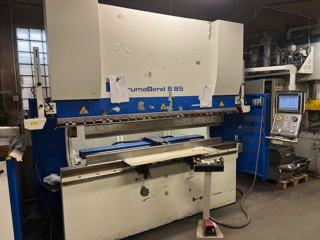 used Machines available immediately Hydr. pressbrake TRUMPF TrumaBend S85-25