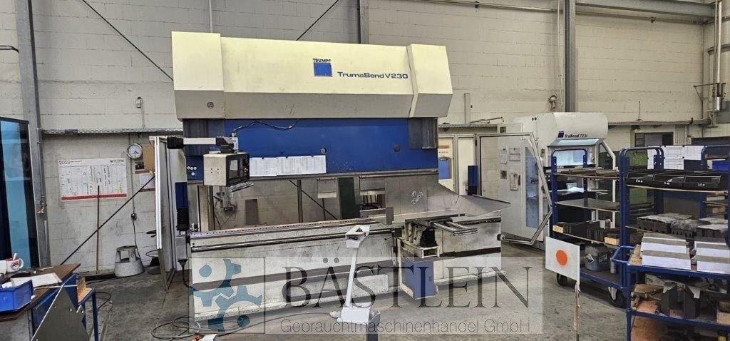 used Machines available immediately Hydr. pressbrake TRUMPF TrumaBend V230