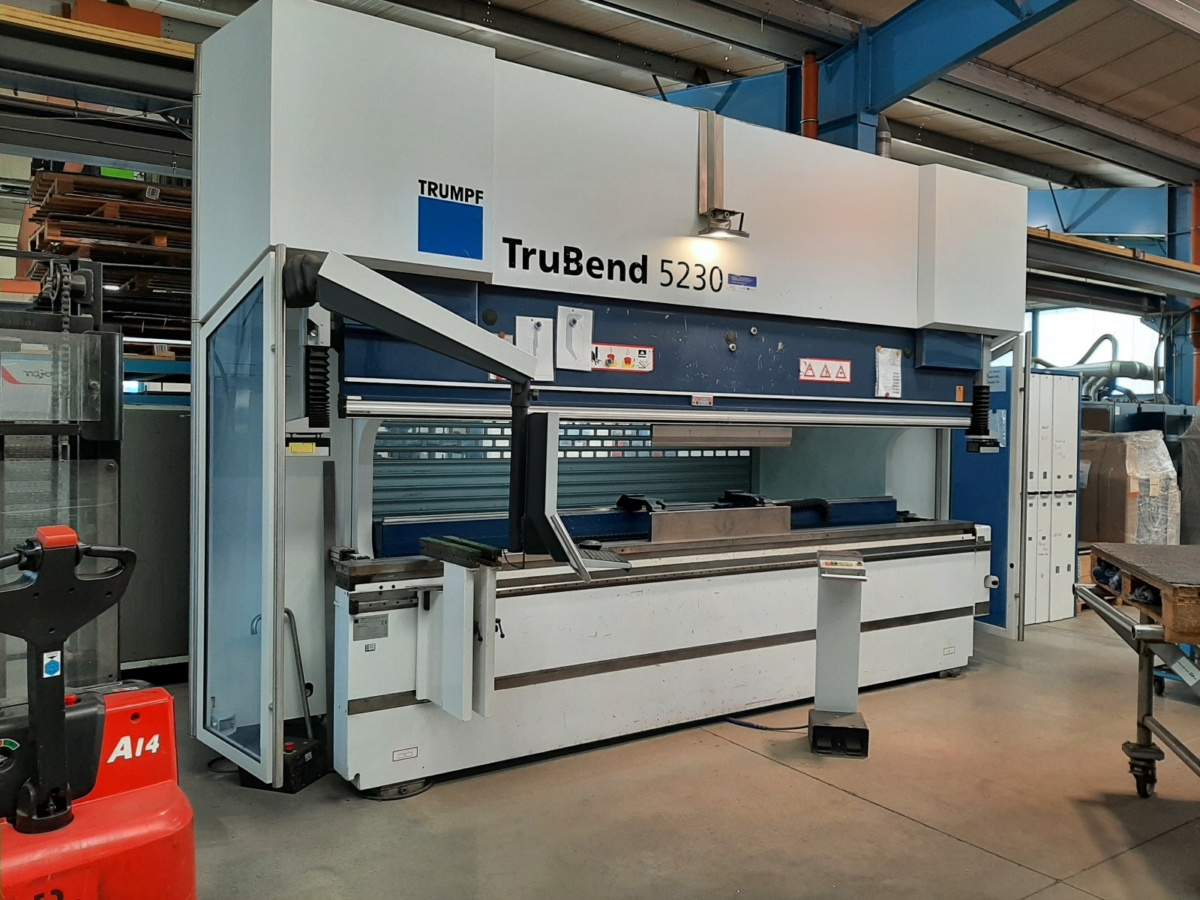 used Machines available immediately Hydr. pressbrake TRUMPF TruBend 5230
