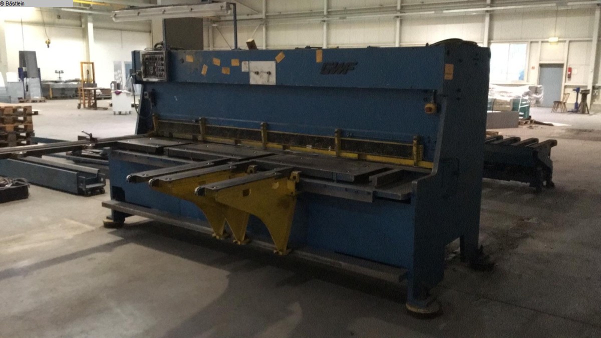 used Machines available immediately Plate Shear - Hydraulic MENGELE S 6-3000