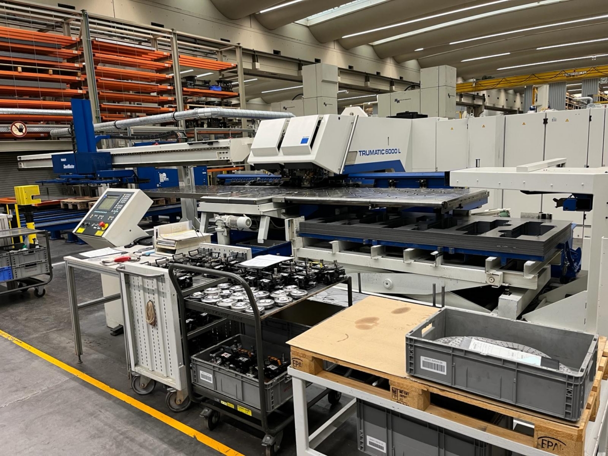 used Machines available immediately Punch-Laser-Combination TRUMPF TruMatic 6000 L 1300