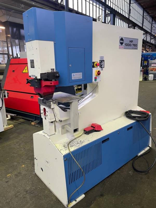 used Machines available immediately Punching Press MUBEA HP 1000/760
