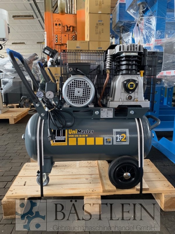 gebrauchte Maschinen sofort verfügbar Kolbenkompressor SCHNEIDER UNM 410-10-50 W