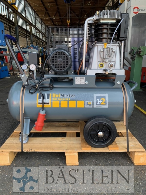 gebrauchte Maschinen sofort verfügbar Kolbenkompressor SCHNEIDER UNM 660-10-90 D
