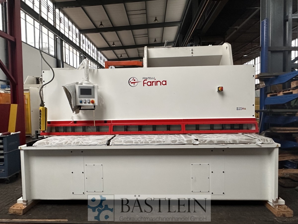 used Metal Processing Plate Shear - Hydraulic FARINA HTBS BASIC
