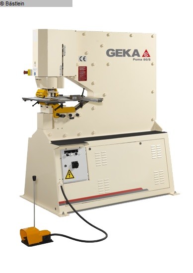 gebrauchte Metallbearbeitungsmaschinen Lochstanze GEKA PUMA 80 S