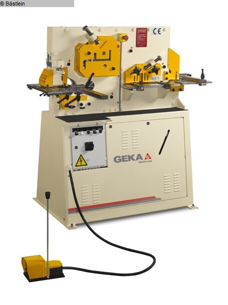 gebrauchte Metallbearbeitungsmaschinen Profilstahlschere GEKA Multicrop 45