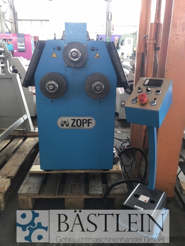 gebrauchte Metallbearbeitungsmaschinen Rohrbiegemaschine ZOPF ZB 80/2 M
