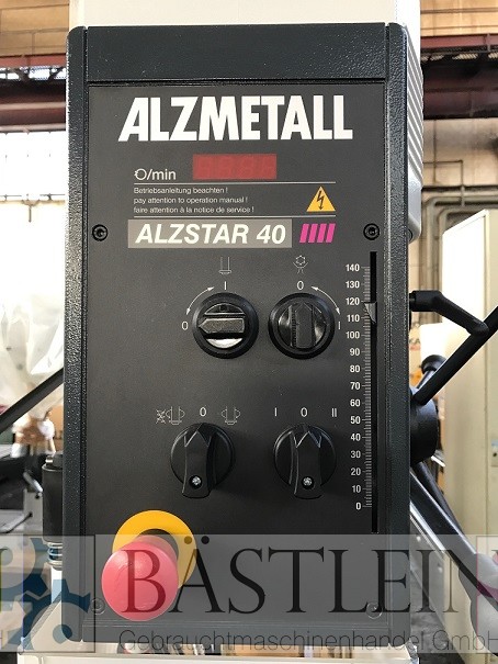 Máquina de perforación de pilares usada ALZMETALL Alzstar 40 / SV