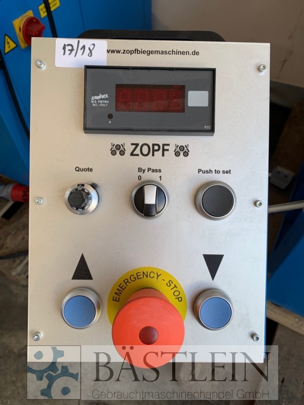 used Pipe-Bending Machine ZOPF ZB 70/3H ECO