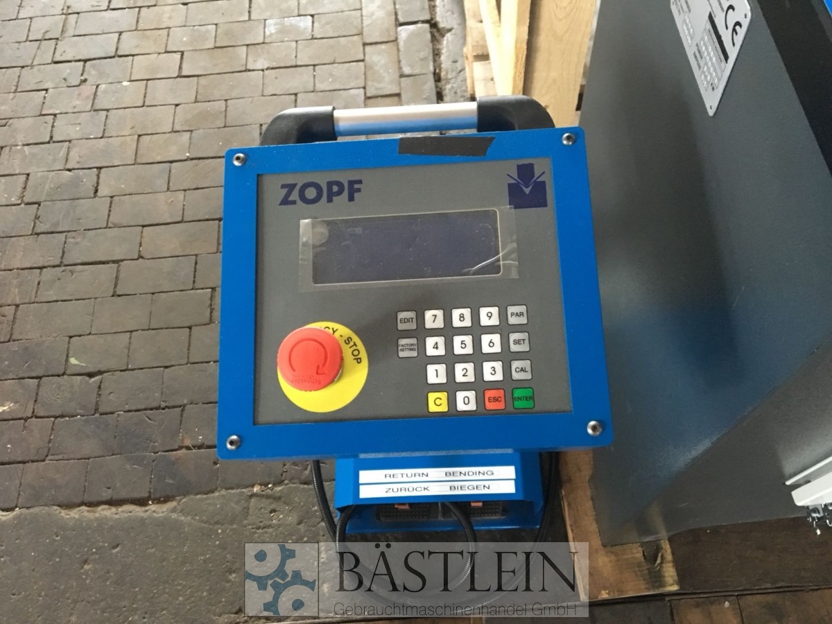 used bending machine horizontal ZOPF T 200 Multiprogramm