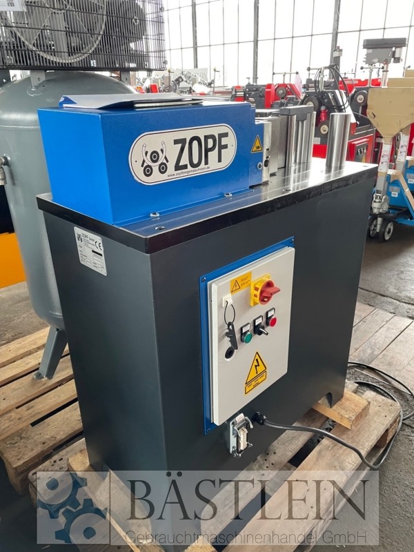 máquina dobladora usada horizontal ZOPF T 100 digital