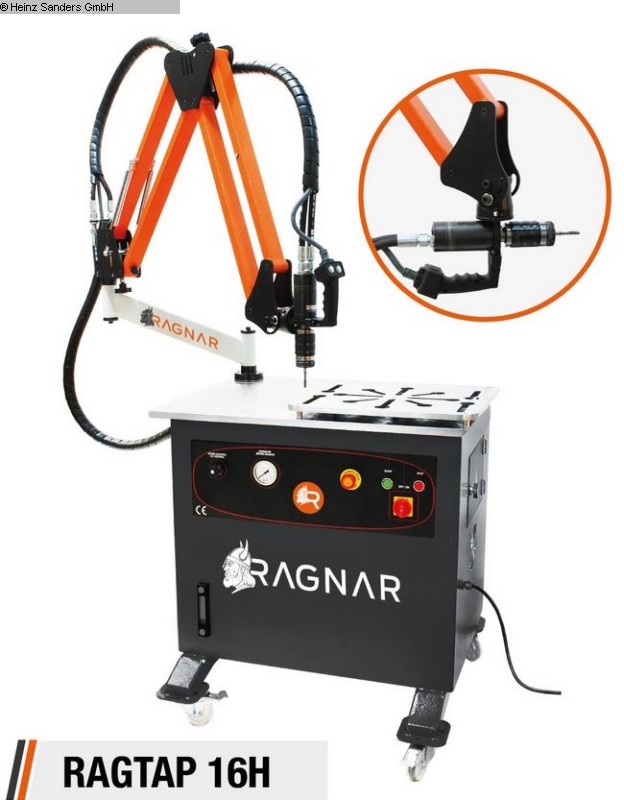 gebrauchte Gewindebearbeitungsmaschinen Gewindeschneidmaschine RAGNAR HYDR 5-16